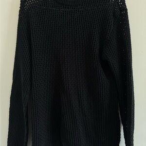 Black Knit Men’s Sweater